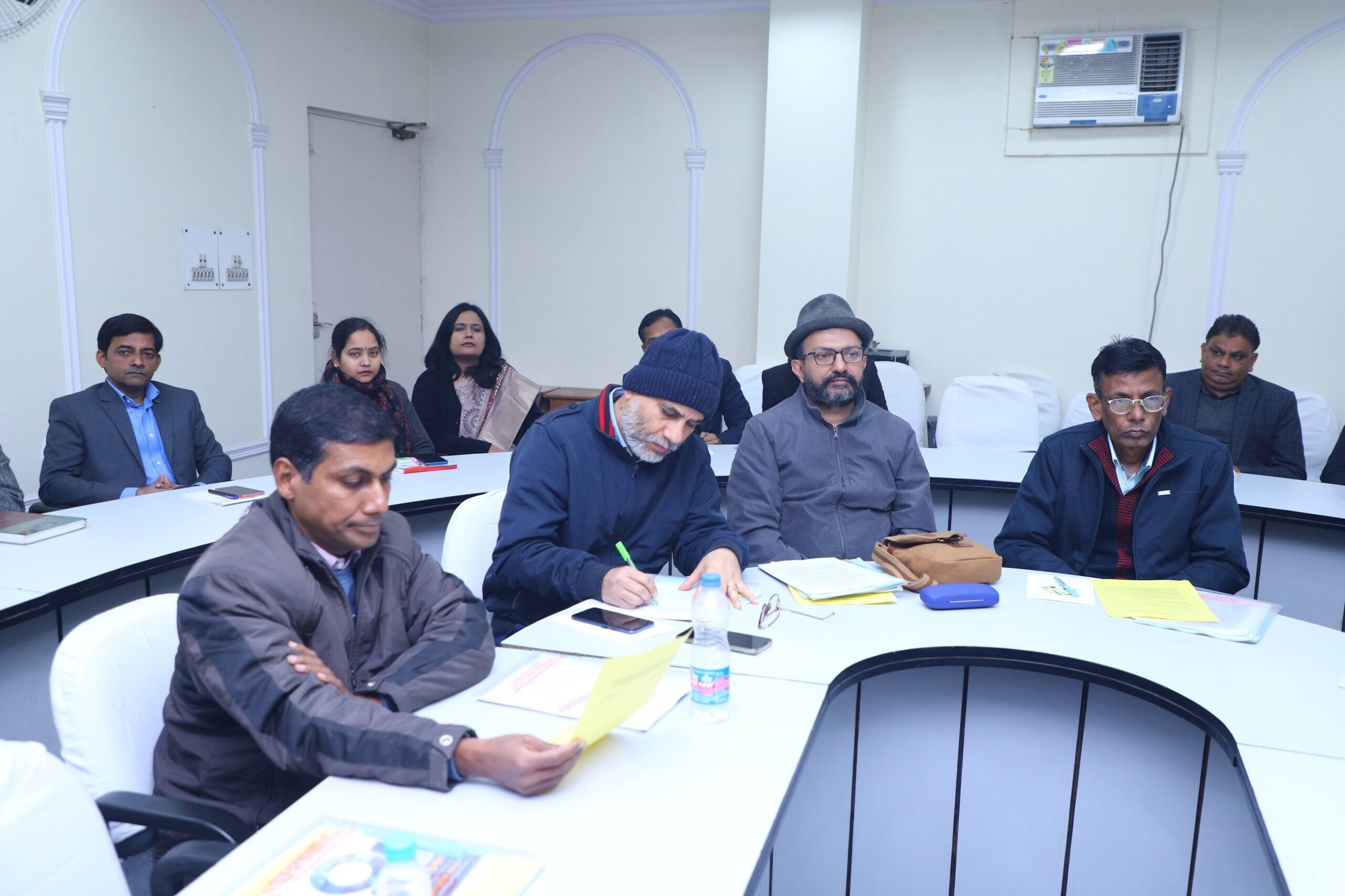 NITRA consultants meeting with industry professionals