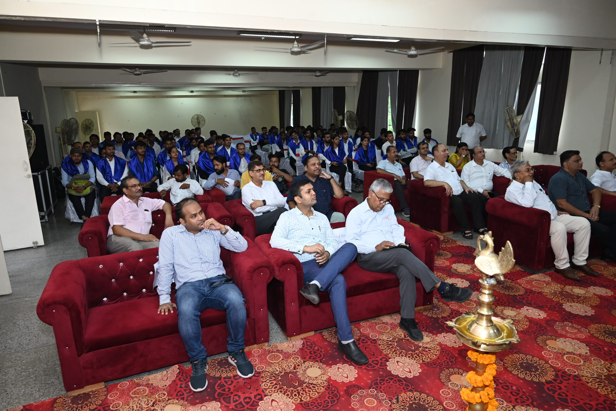 Participants attending a NITRA training program